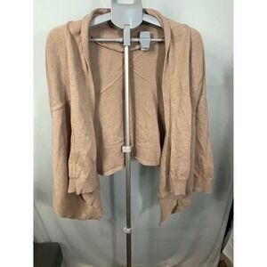 Gap Women Pink‎ Knit Open Front Cardigan Sweater Size L